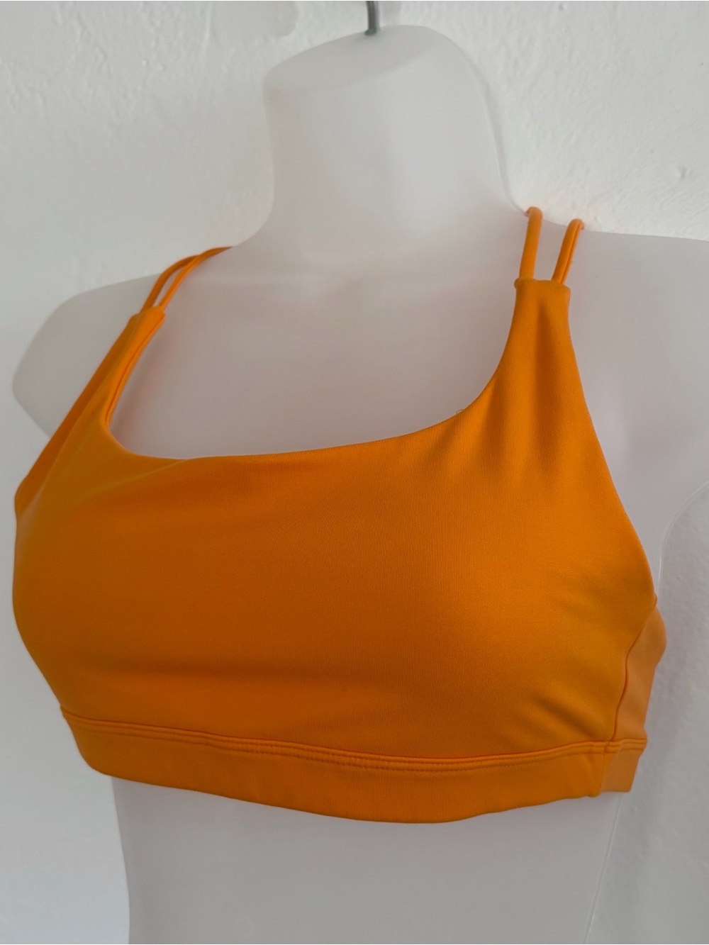 1st Phorm Neon Orange Criss Cross Strap Bralette Size Small